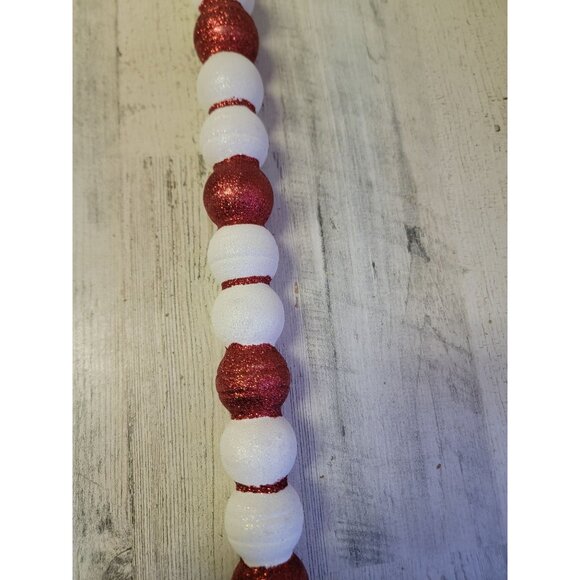 Candy cane large glitter unique hanging decor xmas figure - Picture 2 of 7